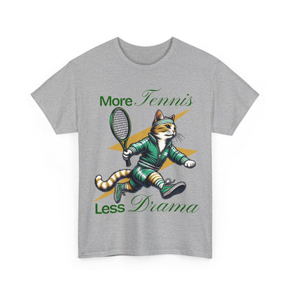 MORE TENNIS - Tennis Basic Tee