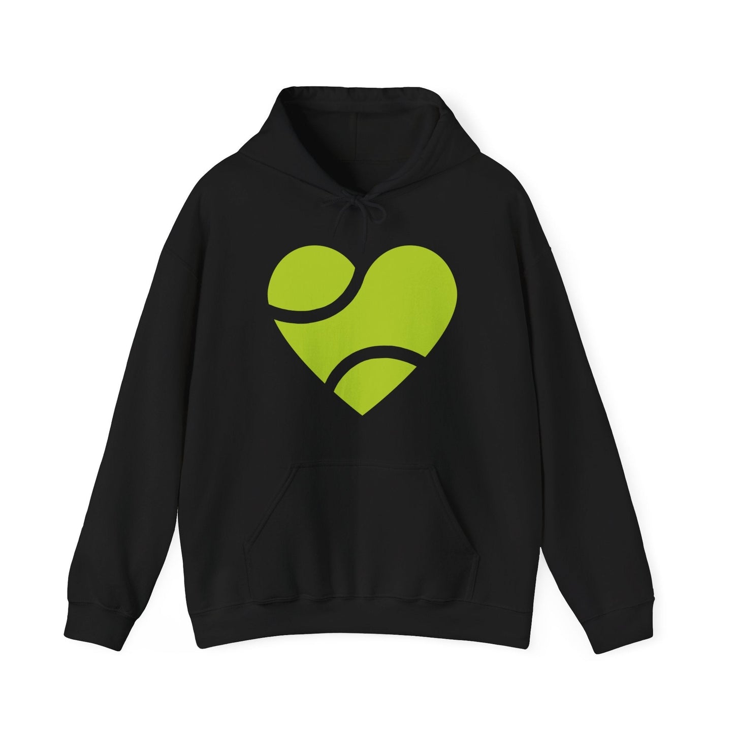 HEART - BALL  - Tennis Hoodie