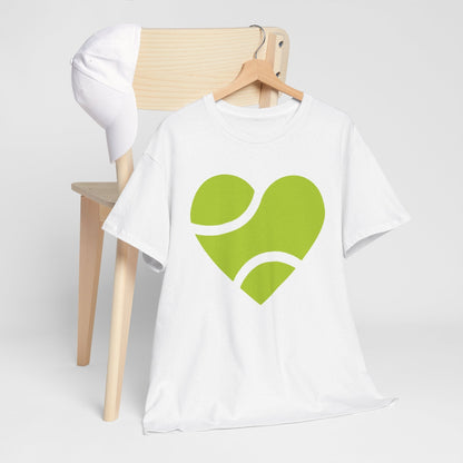 HEART - BALL - Tennis Basic Tee