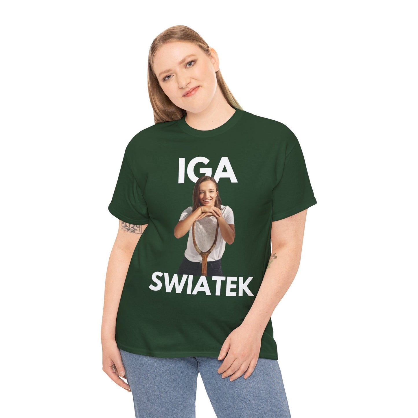 IGA SWIATEK 2 - Tennis Basic Tee