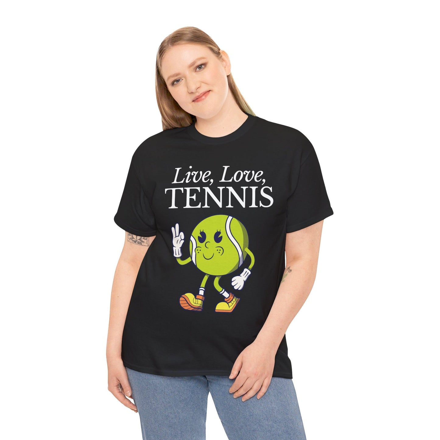 LIVE LOVE TENNIS - Tennis Basic Tee