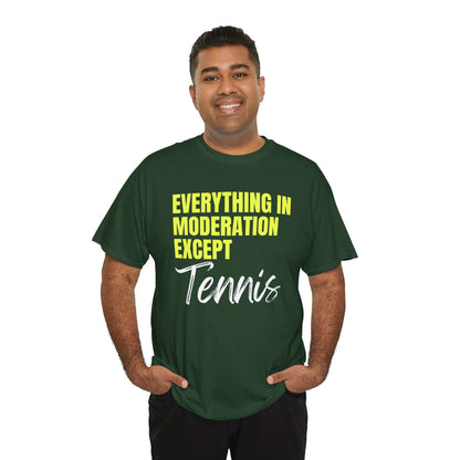 MODERATION - Tennis Basic Tee