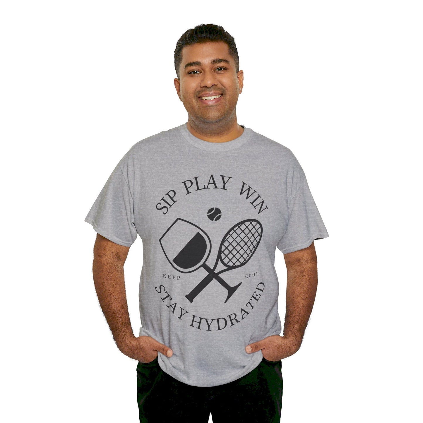 STAY HYDRATED - Tennis Basic Tee