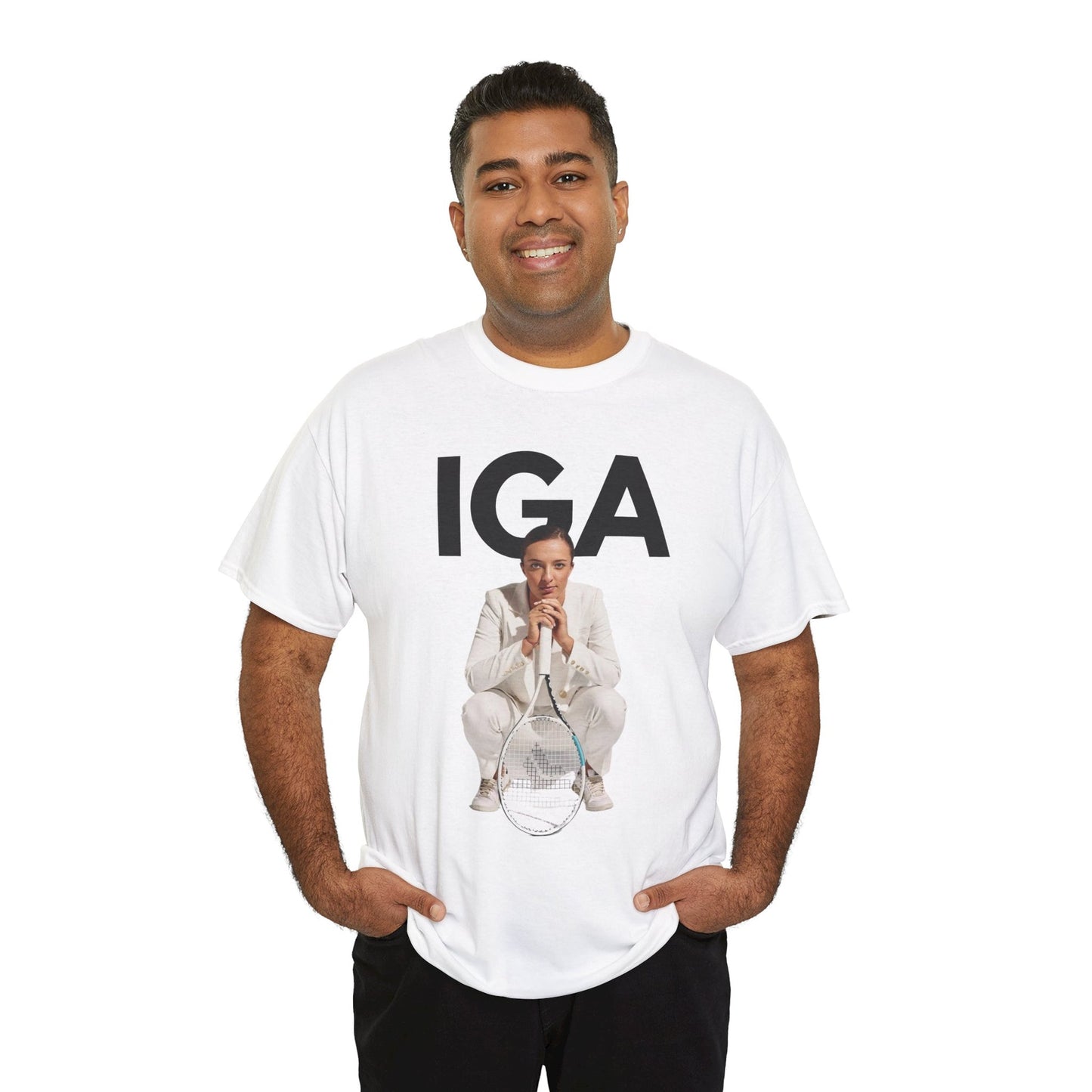 IGA SWIATEK 3 - Tennis Basic Tee