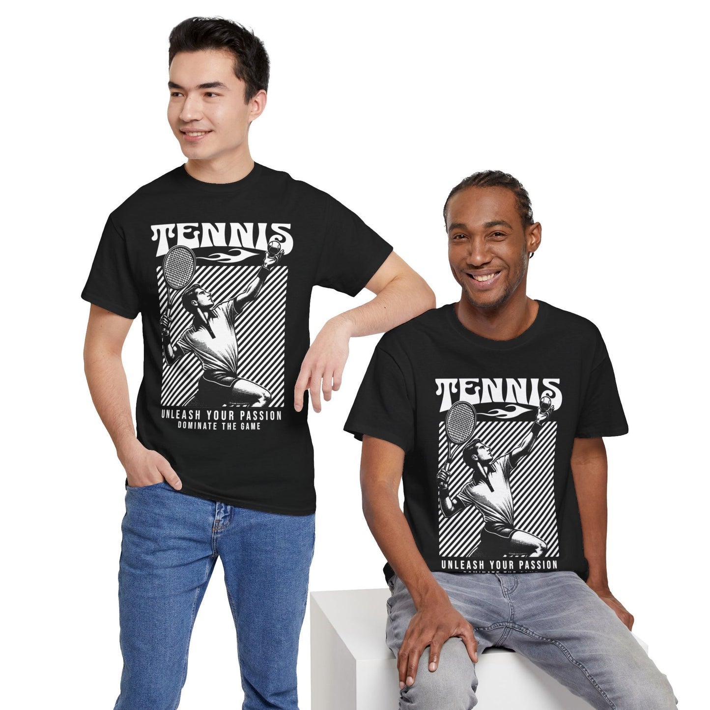 DOMINATE - Tennis Basic Tee