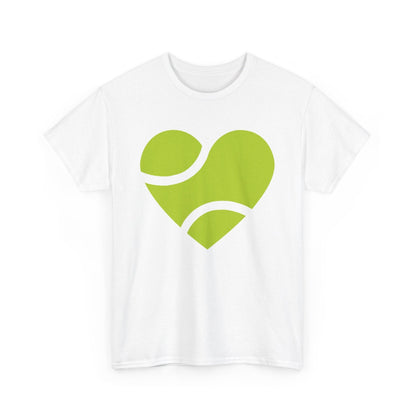 HEART - BALL - Tennis Basic Tee