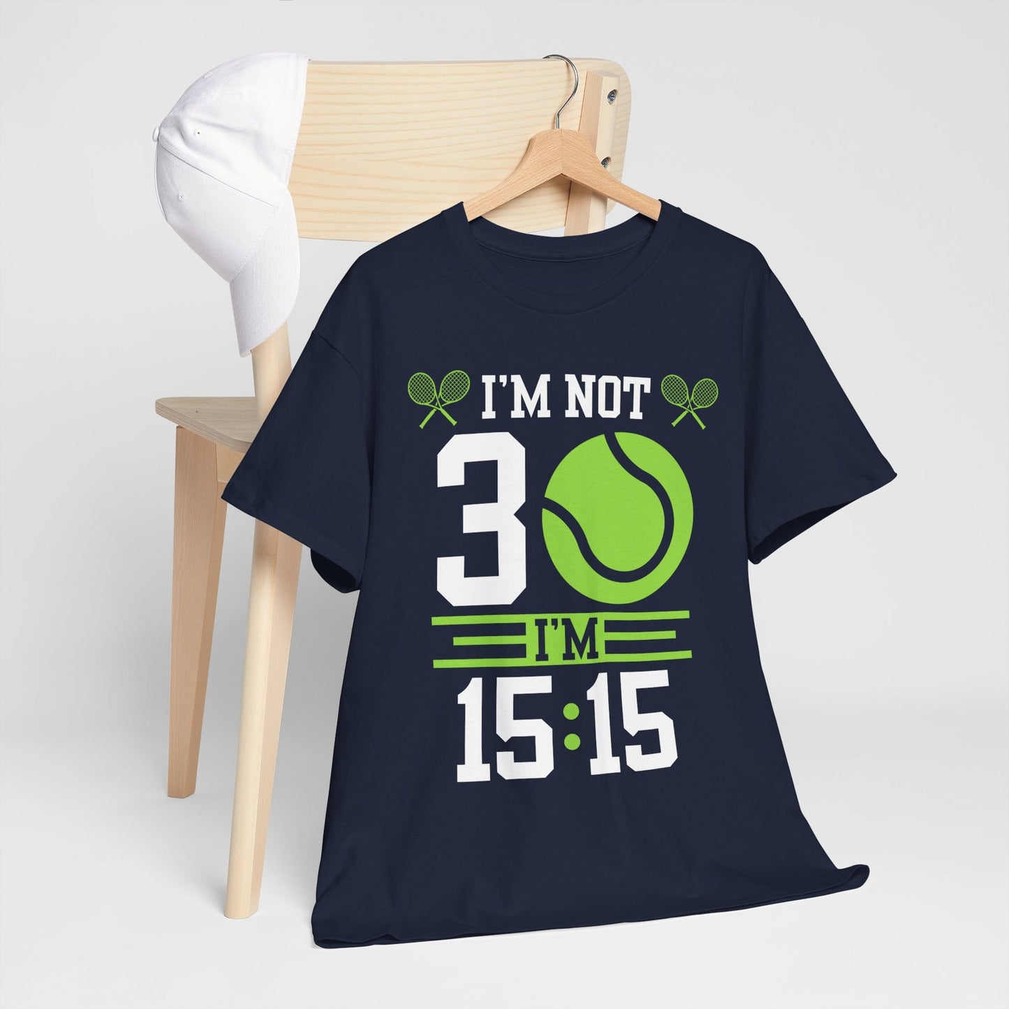 30 YEAR OLD TENNIS PLAYER - Tennis Basic Tee