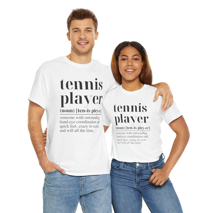 TENNIS PLAYER 1 - Tennis Basic Tee