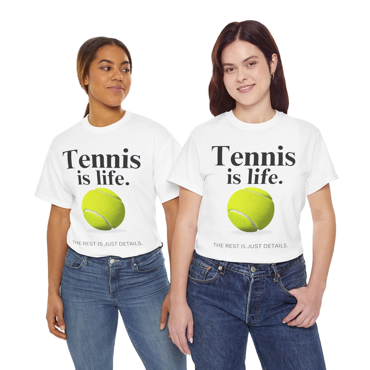 TENNIS IS LIFE  - Tennis Basic Tee