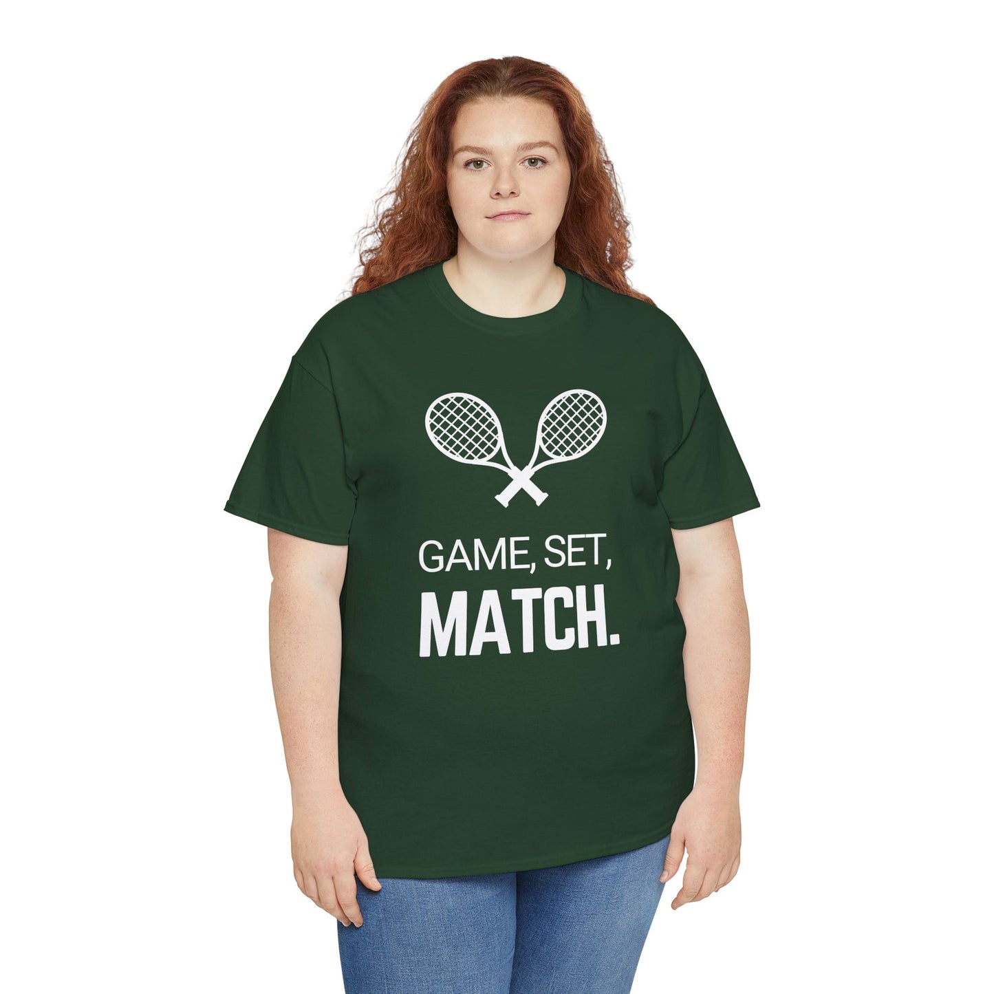 GAME SET MATCH 1 - Tennis Basic Tee