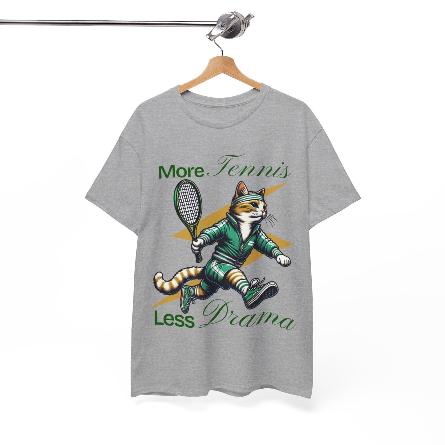 MORE TENNIS - Tennis Basic Tee