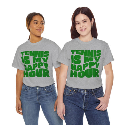 HAPPY HOUR - Tennis Basic Tee