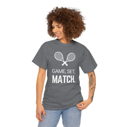 GAME SET MATCH 1 - Tennis Basic Tee