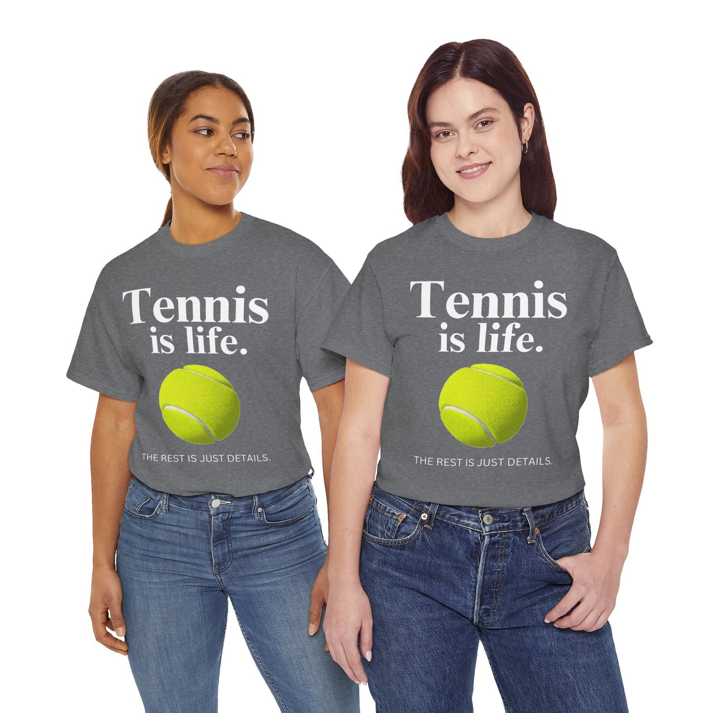 TENNIS IS LIFE  - Tennis Basic Tee