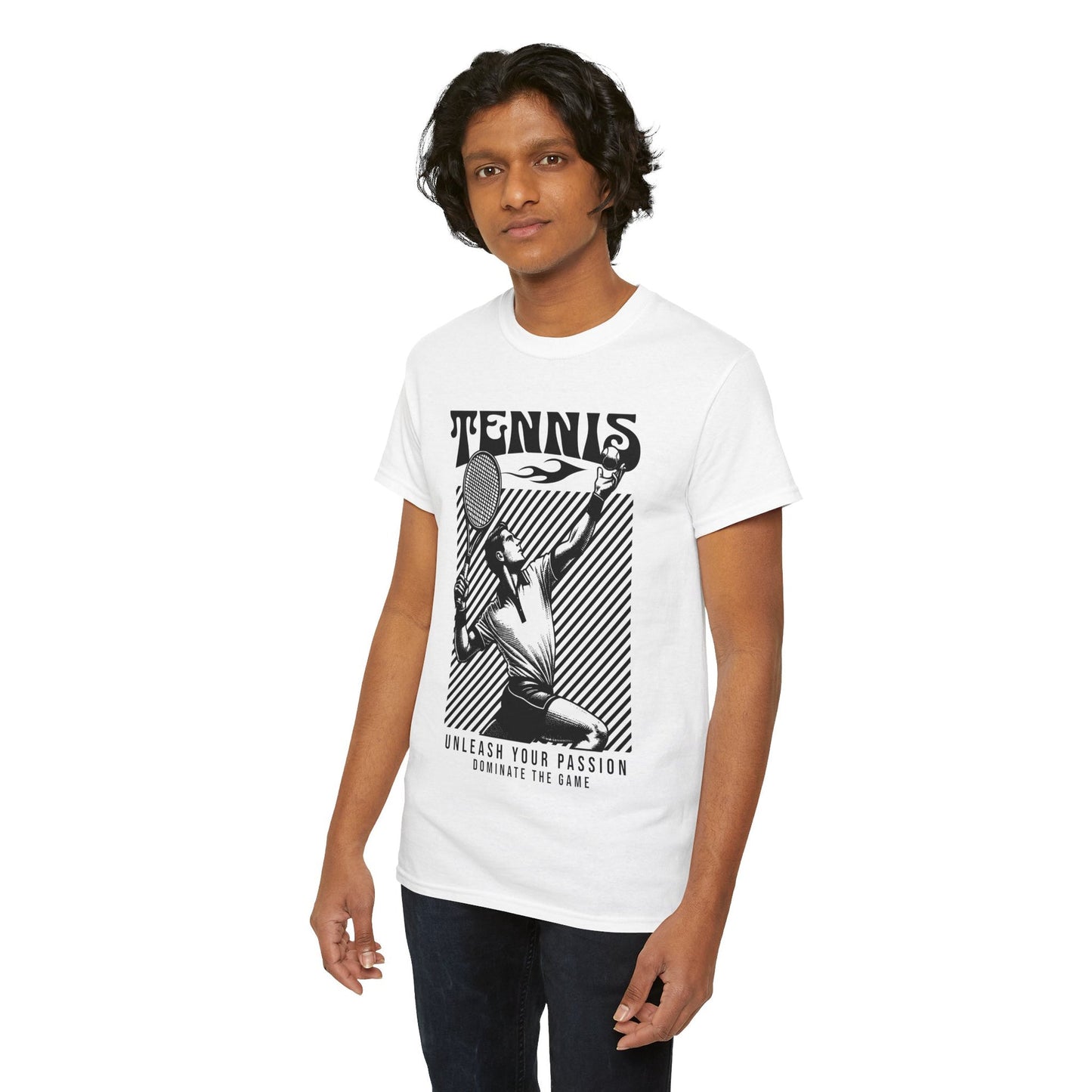 DOMINATE - Tennis Basic Tee