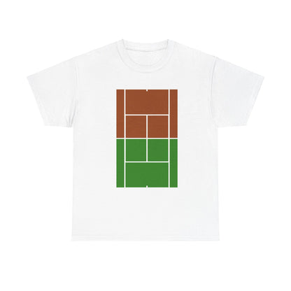 NADAL VS FEDERER - Tennis Basic Tee