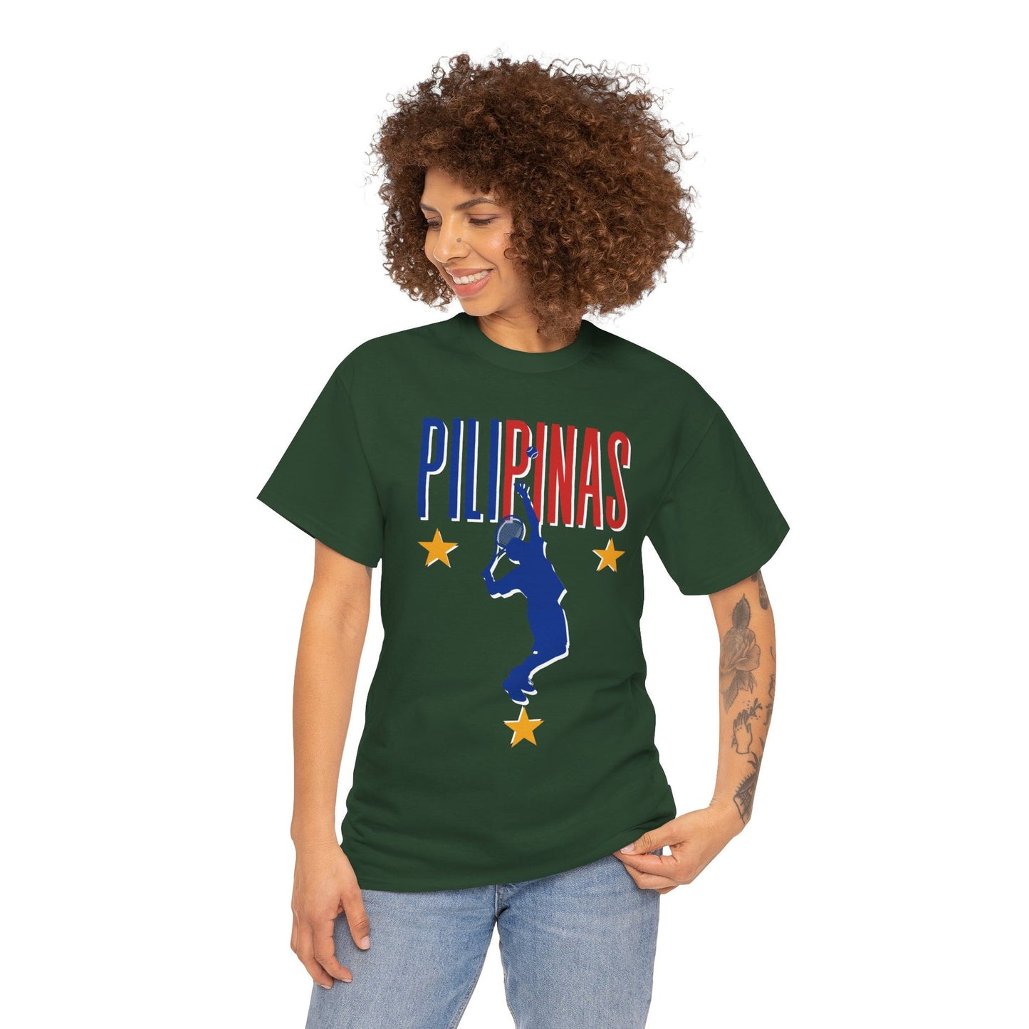 TEAM PILIPINAS 3 - Tennis Basic Tee