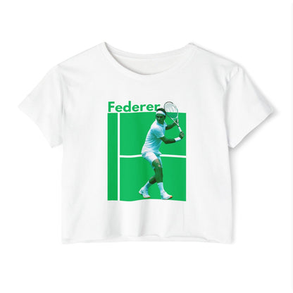 FEDERER 4 - Tennis Crop Top