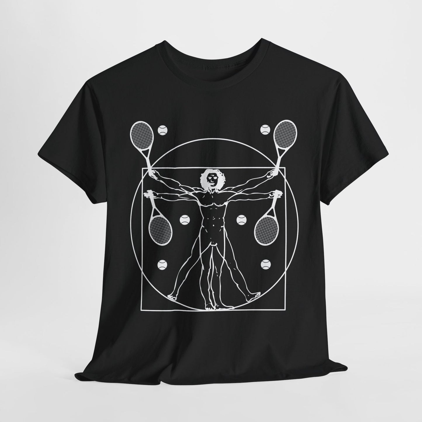 VITRUVIAN MAN (LEONARDO DA VINCI) - Tennis Basic Tee