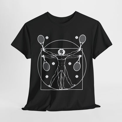 VITRUVIAN MAN (LEONARDO DA VINCI) - Tennis Basic Tee