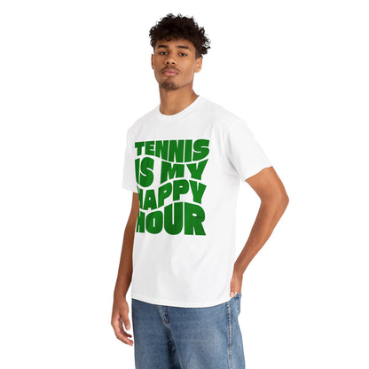 HAPPY HOUR - Tennis Basic Tee