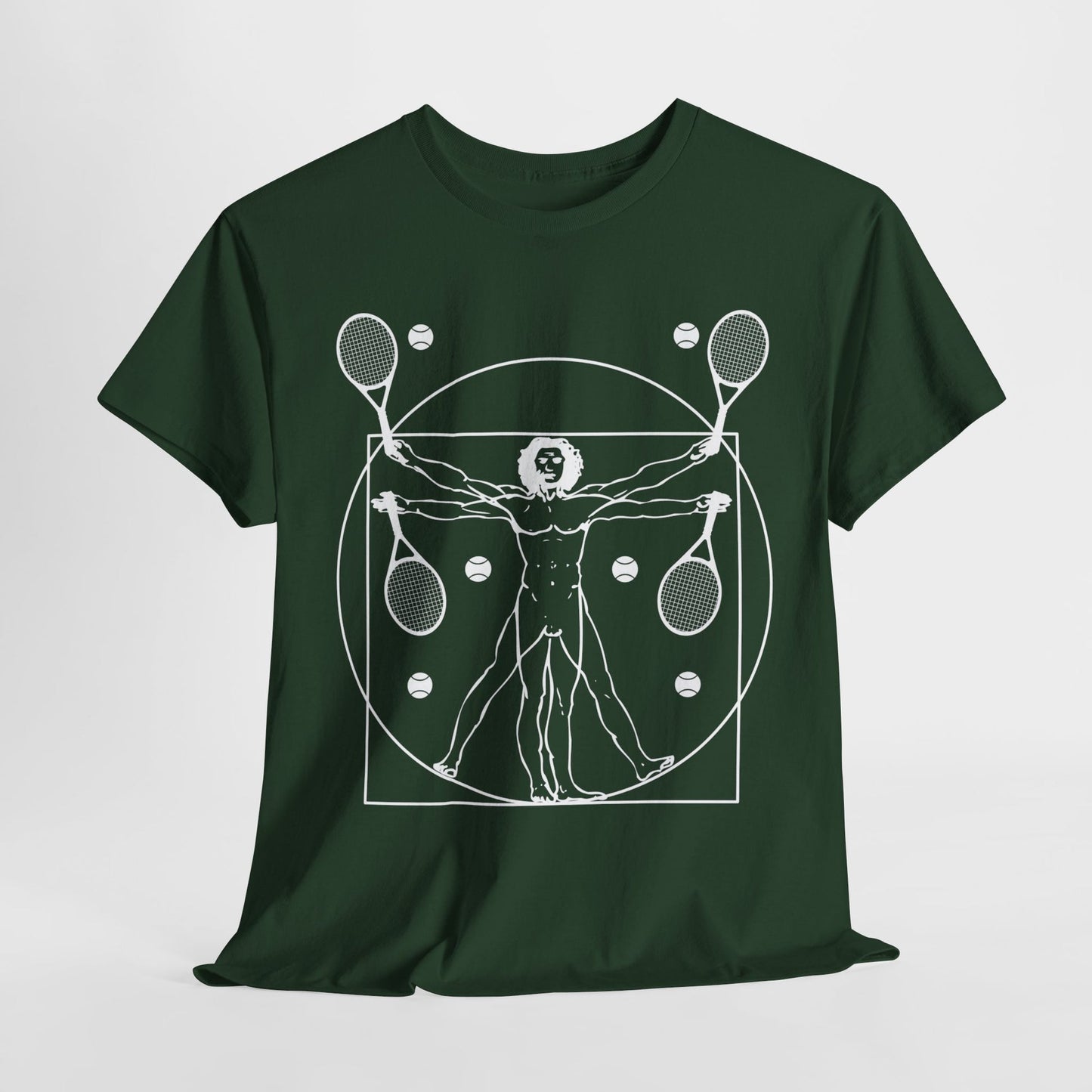 VITRUVIAN MAN (LEONARDO DA VINCI) - Tennis Basic Tee
