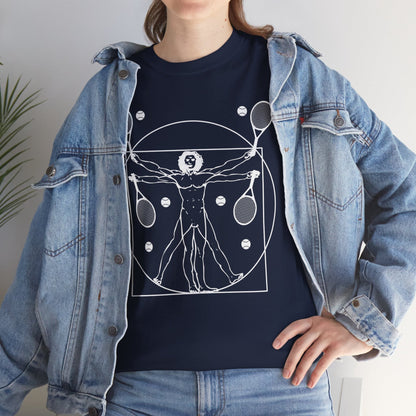VITRUVIAN MAN (LEONARDO DA VINCI) - Tennis Basic Tee