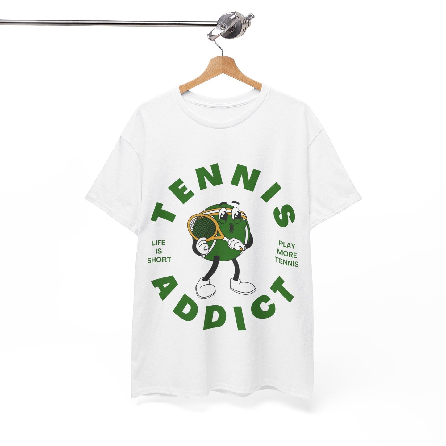 TENNIS ADDICT 1 - Tennis Basic Tee