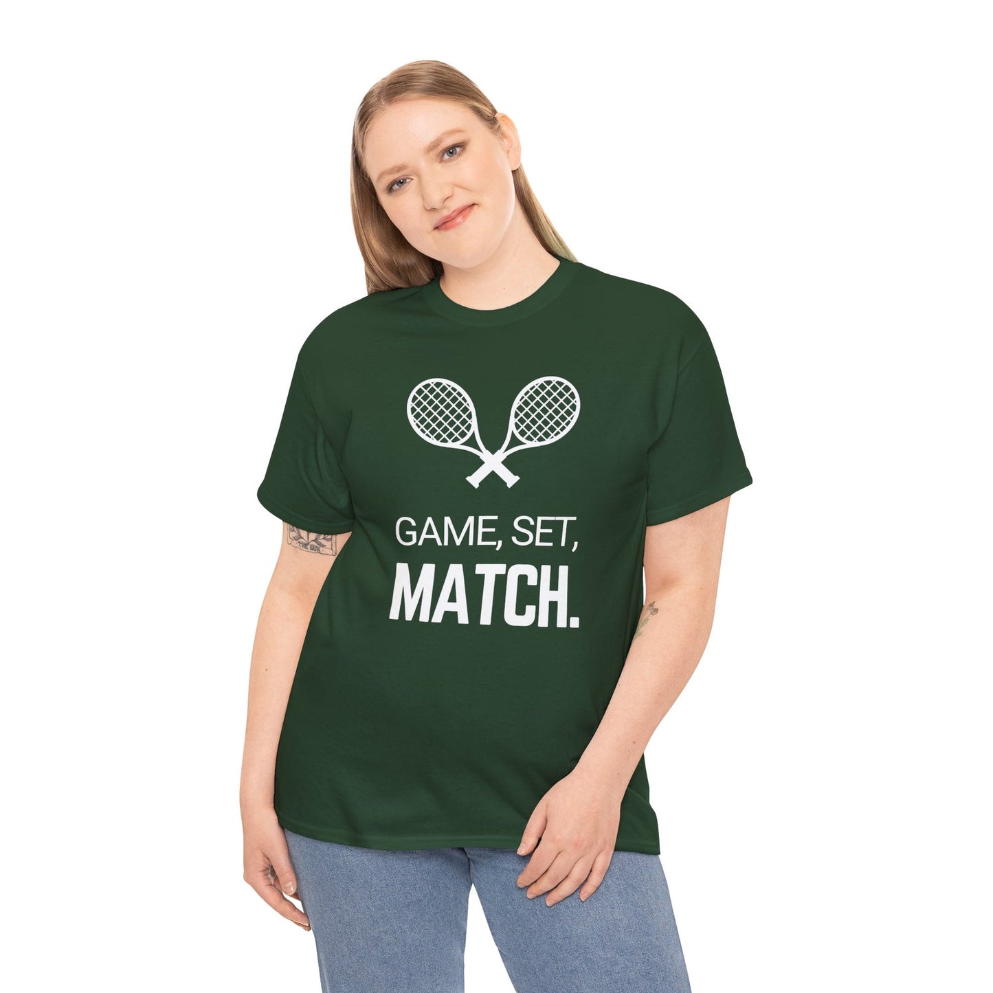 GAME SET MATCH 1 - Tennis Basic Tee