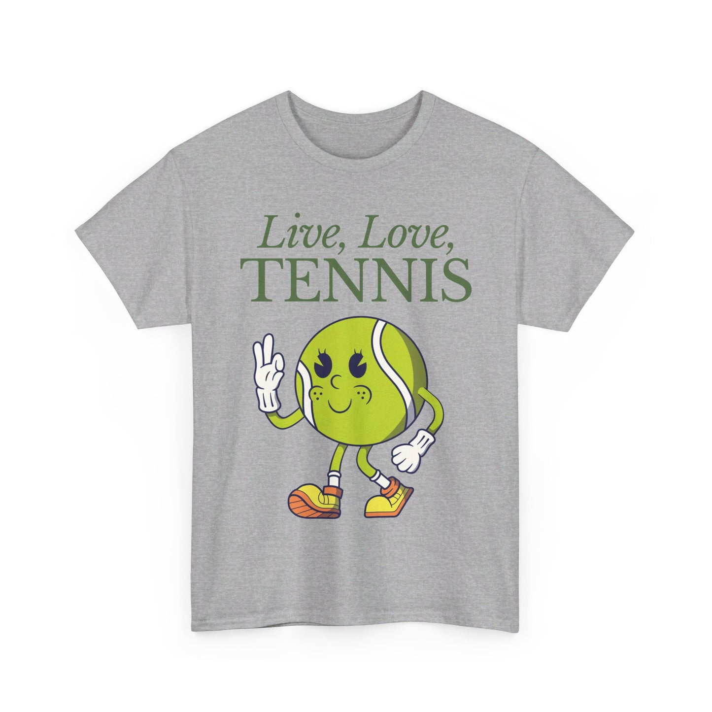 LIVE LOVE TENNIS - Tennis Basic Tee