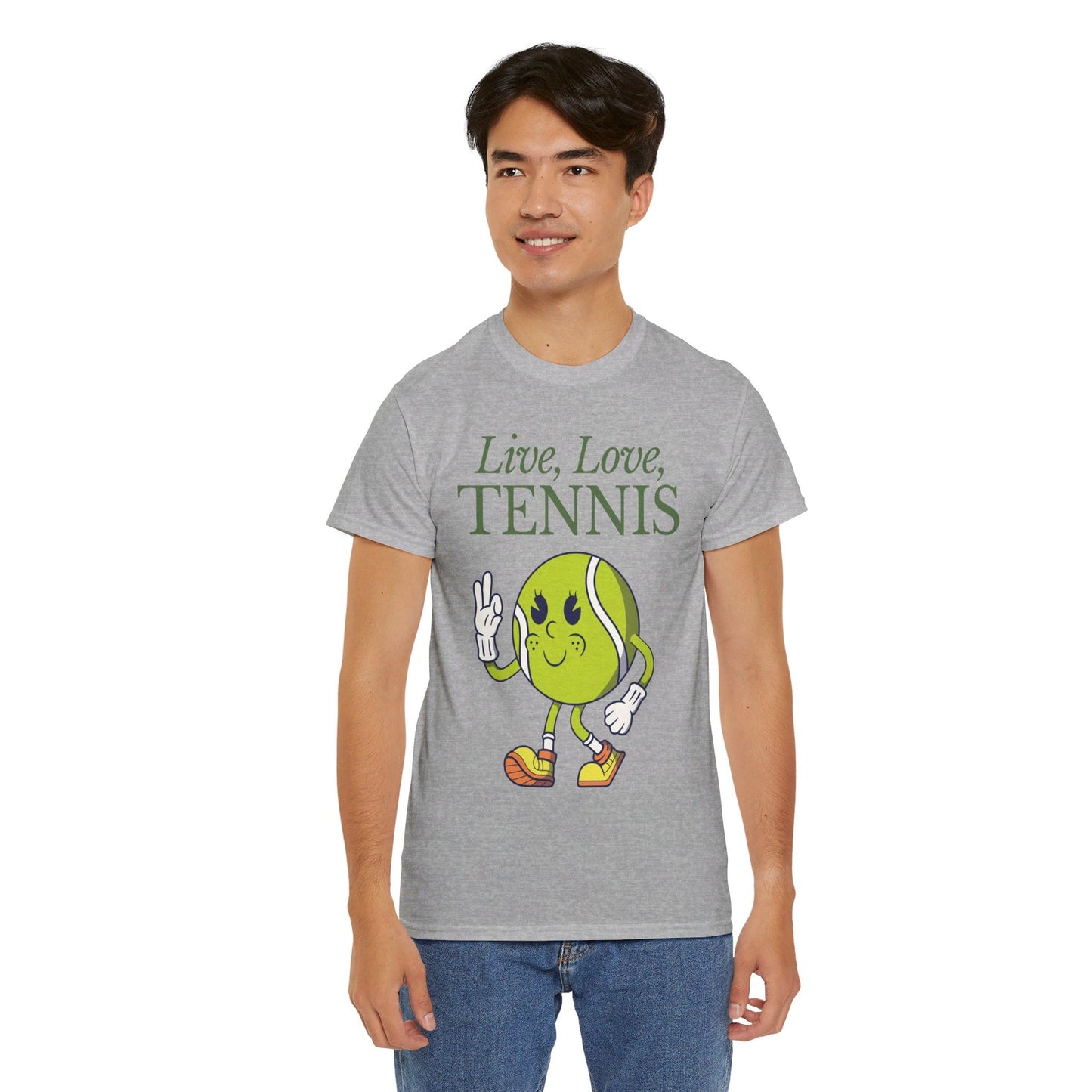 LIVE LOVE TENNIS - Tennis Basic Tee