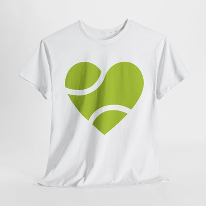 HEART - BALL - Tennis Basic Tee