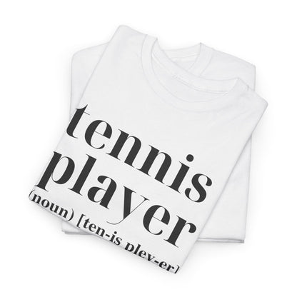 TENNIS PLAYER 1 - Tennis Basic Tee