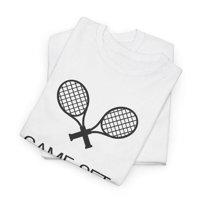 GAME SET MATCH 1 - Tennis Basic Tee