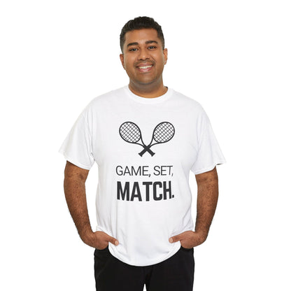 GAME SET MATCH 1 - Tennis Basic Tee