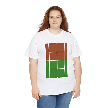 NADAL VS FEDERER - Tennis Basic Tee