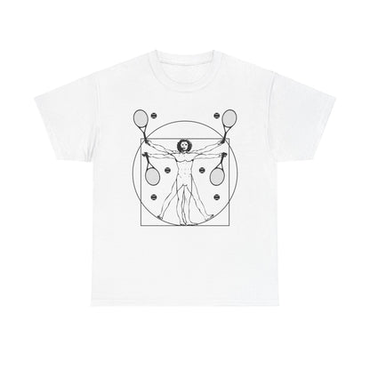 VITRUVIAN MAN (LEONARDO DA VINCI) - Tennis Basic Tee