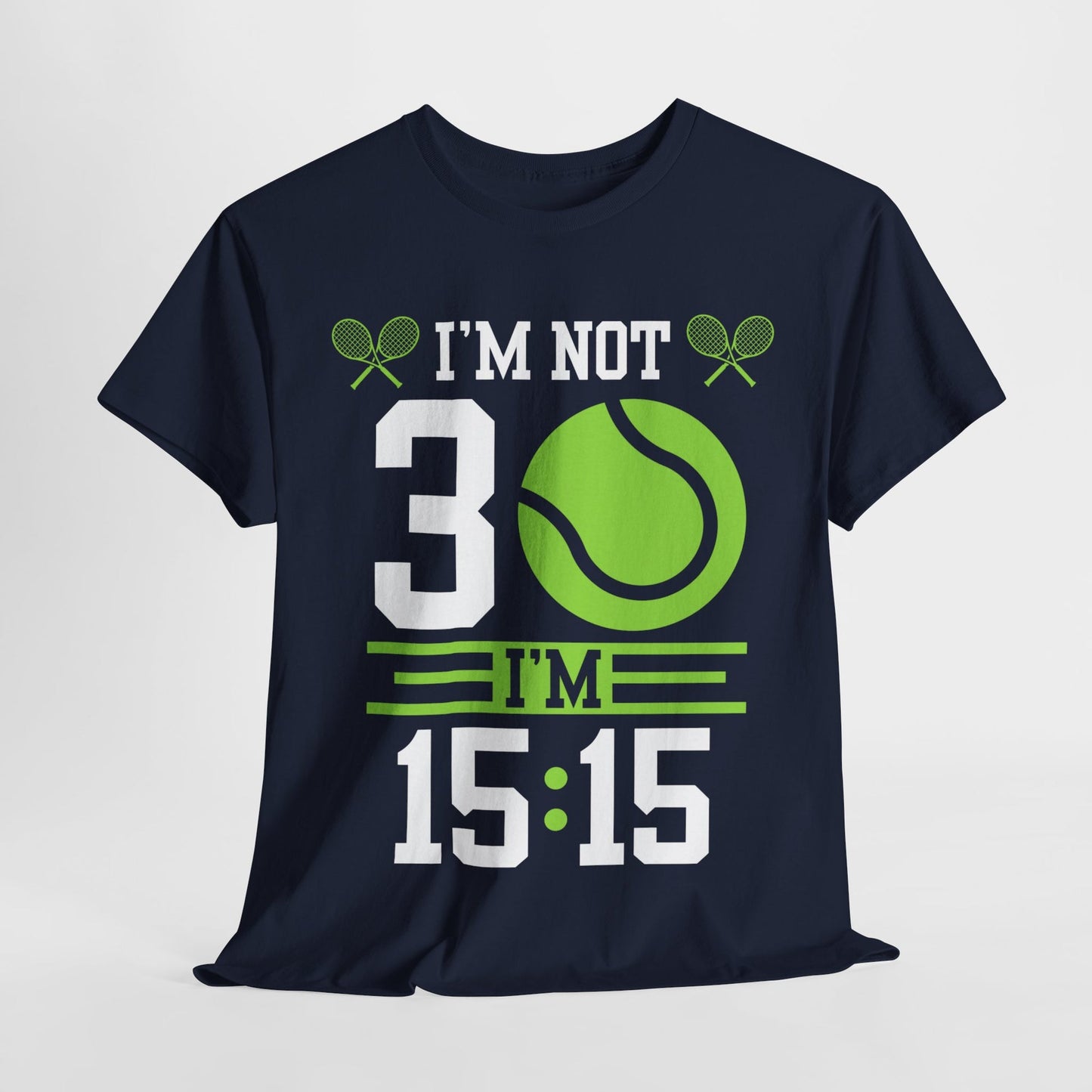 30 YEAR OLD TENNIS PLAYER - Tennis Basic Tee