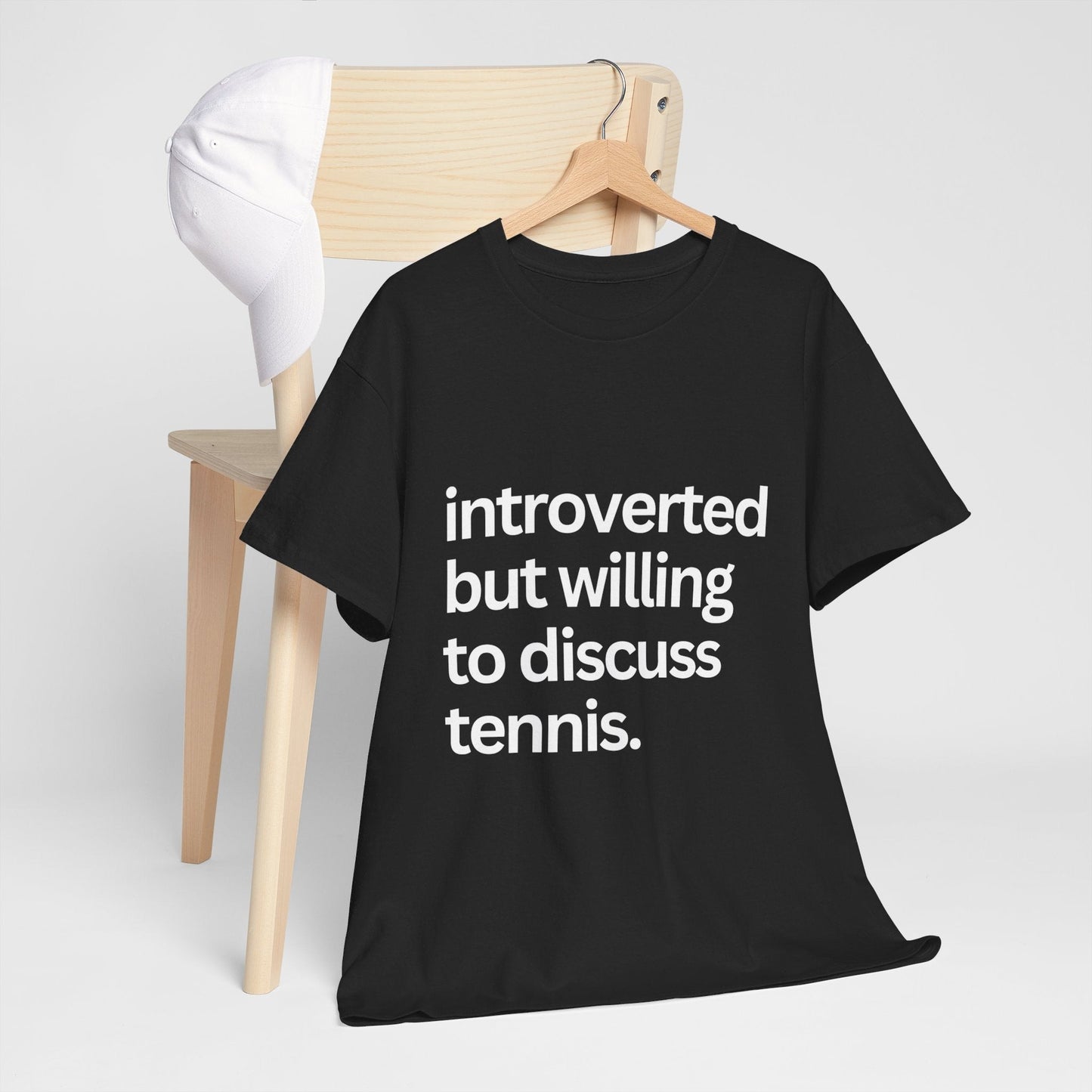 INTROVERT - Tennis Basic Tee