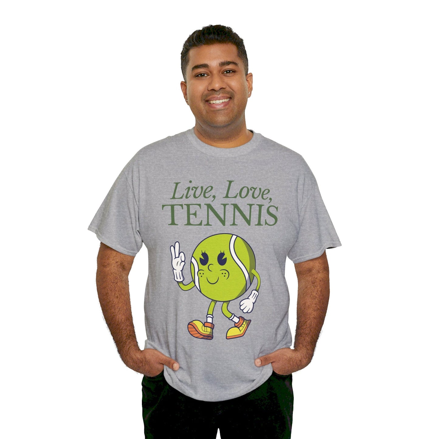 LIVE LOVE TENNIS - Tennis Basic Tee