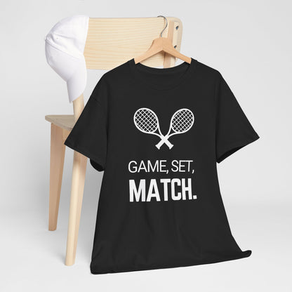 GAME SET MATCH 1 - Tennis Basic Tee