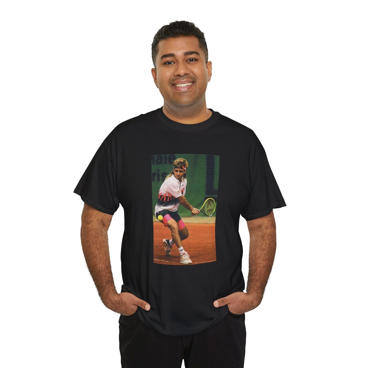 AGASSI 1 - Tennis Basic Tee