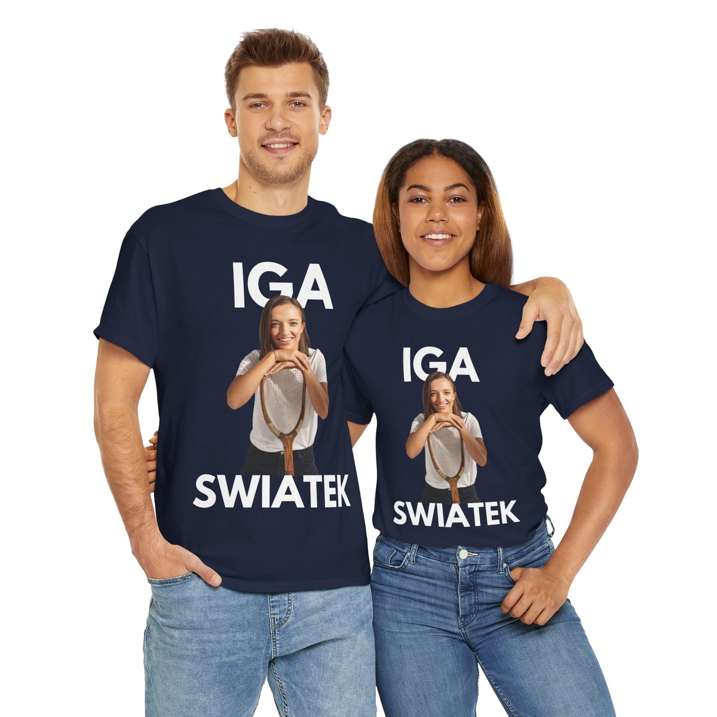 IGA SWIATEK 2 - Tennis Basic Tee