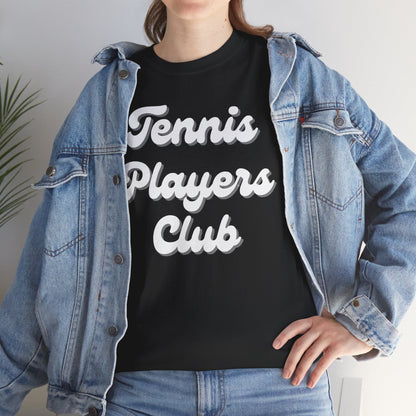 TENNIS PLAYERS CLUB - Tennis Basic Tee