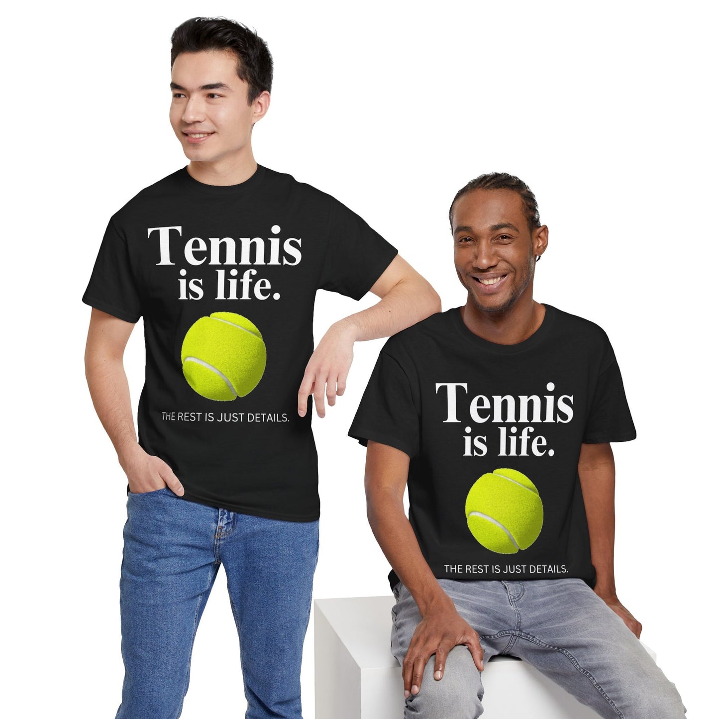 TENNIS IS LIFE  - Tennis Basic Tee