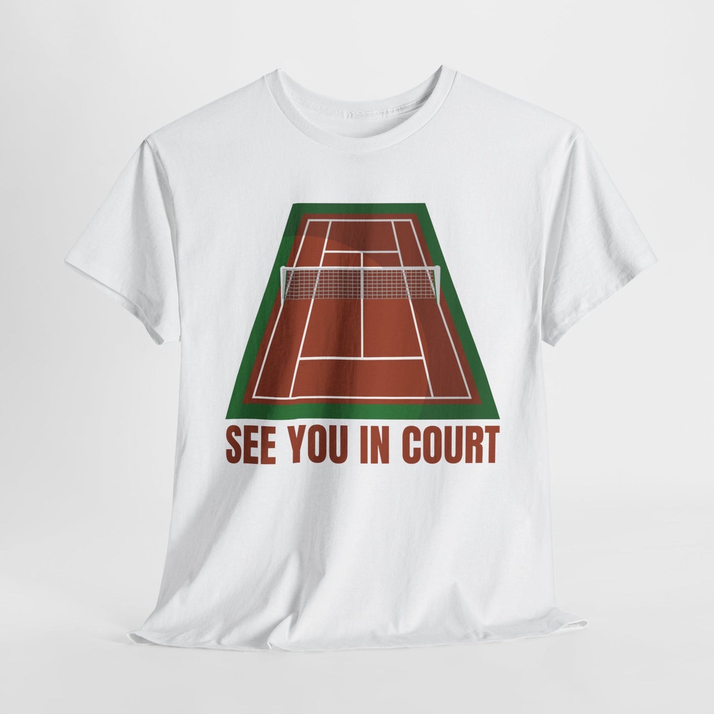 SEE YOU IN COURT 1 - Tennis Basic Tee