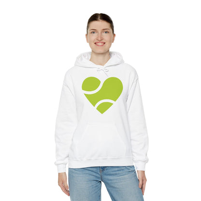 HEART - BALL  - Tennis Hoodie