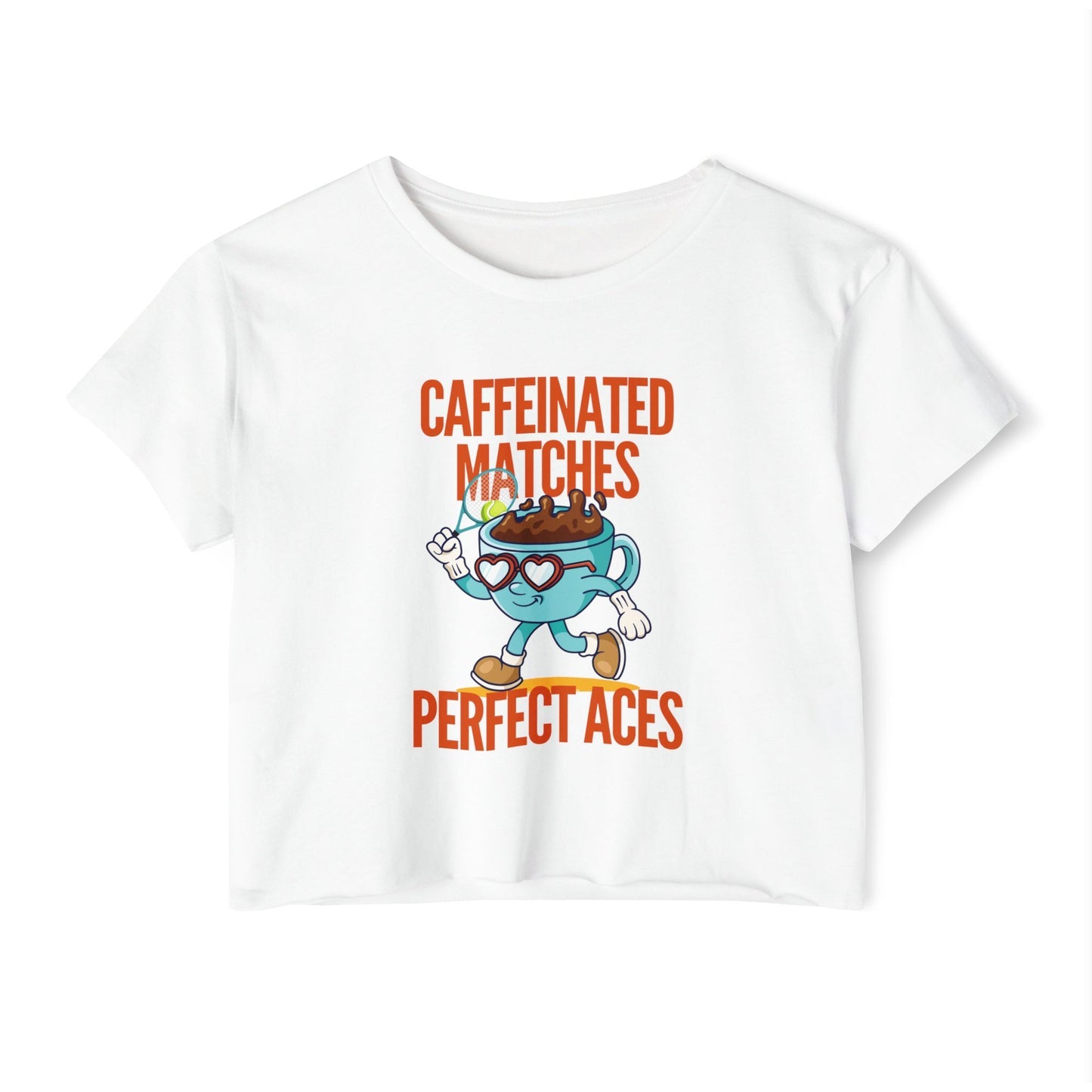 CAFFEINATED - Crop Top