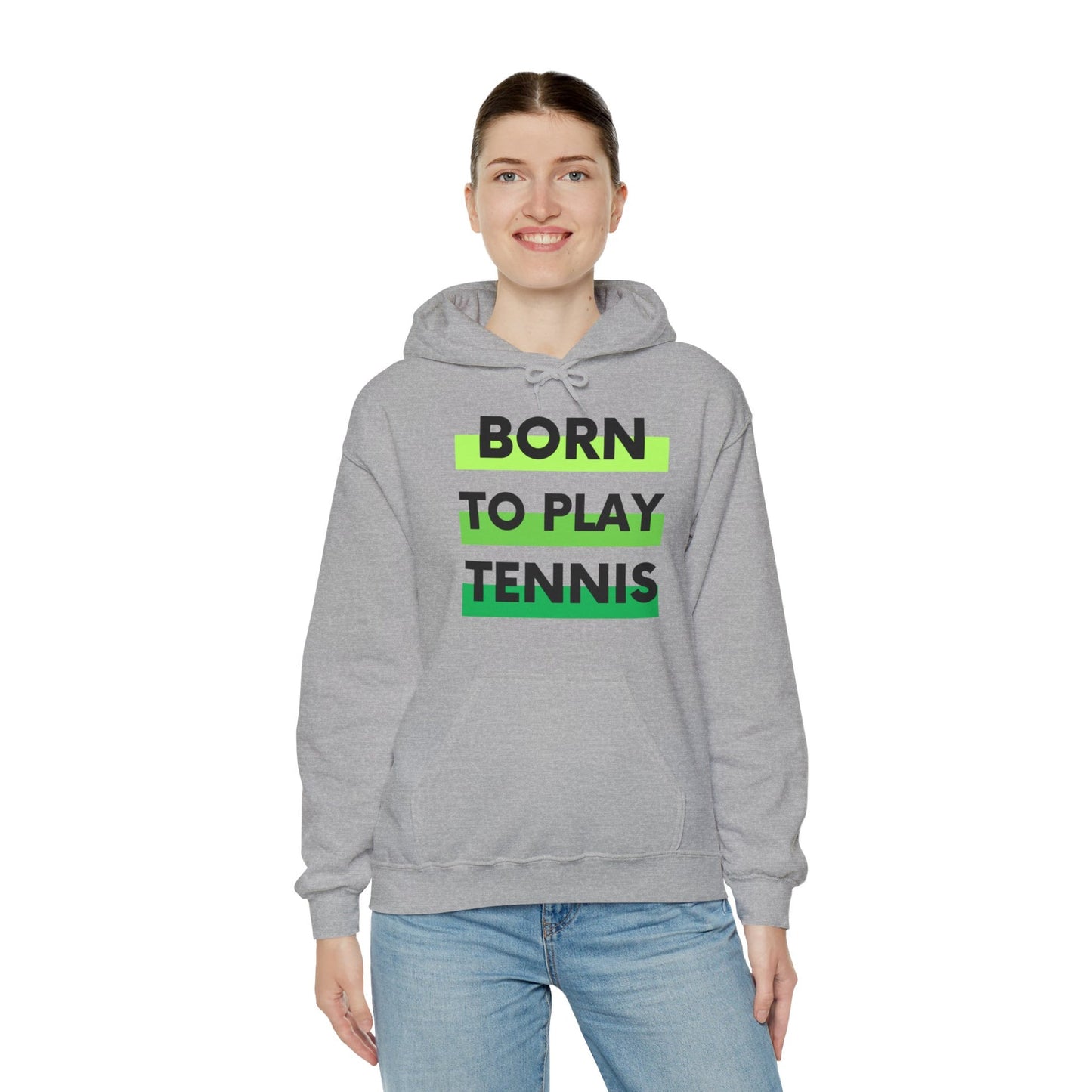 BORN TO PLAY TENNIS - Tennis Hoodie