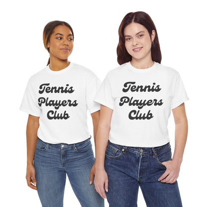 TENNIS PLAYERS CLUB - Tennis Basic Tee